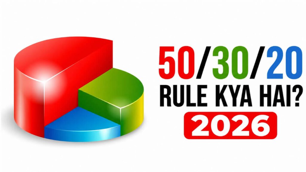 50/30/20 rule kya hai 2026 - salary budgeting formula Hindi
