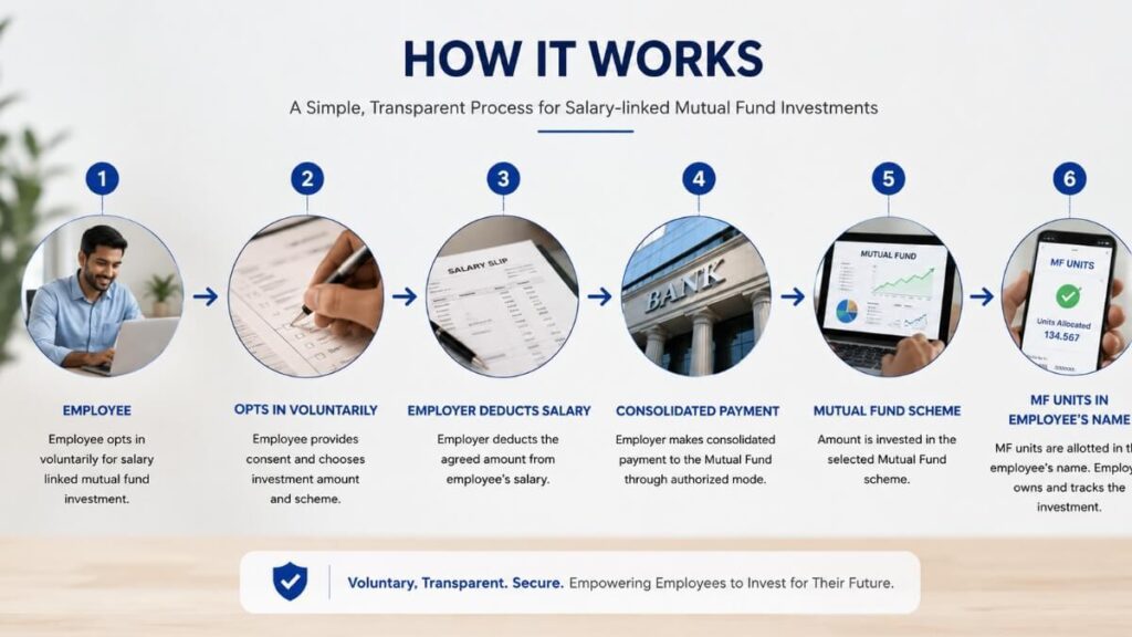 SEBI salary mutual fund investment process step by step