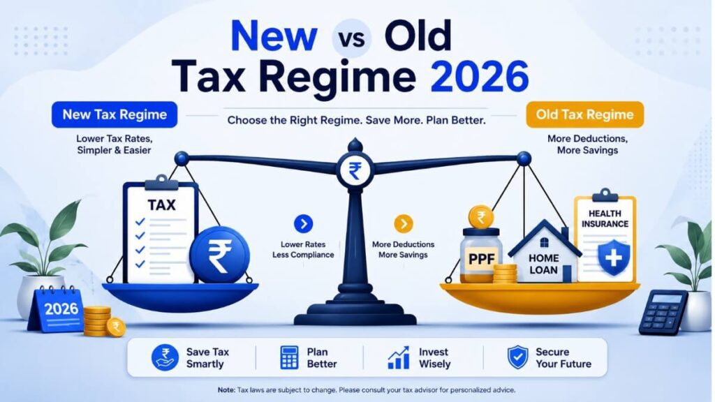 new vs old tax regime 2026 which is better for salaried employees India