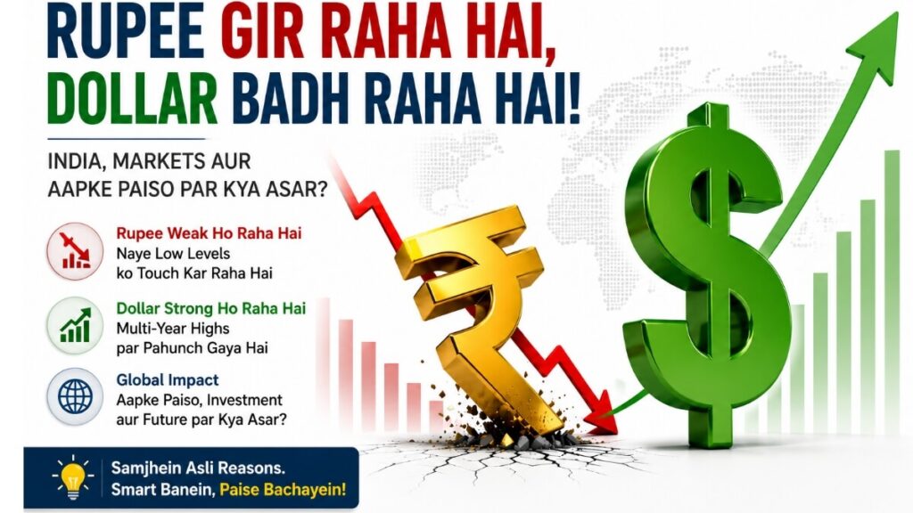 dollar mehnga kyon ho raha hai 2026 rupee kamzor
