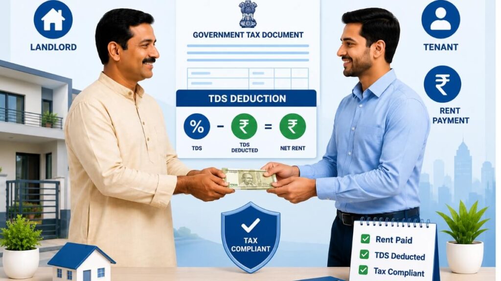 TDS on rent FY 2026-27 under Section 393 Income Tax Act 2025