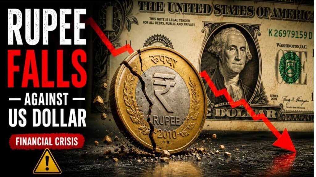 why is indian rupee falling in 2026 against us dollar