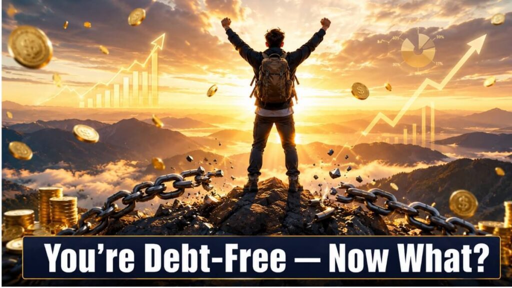 You are debt free now build your debt free financial freedom
