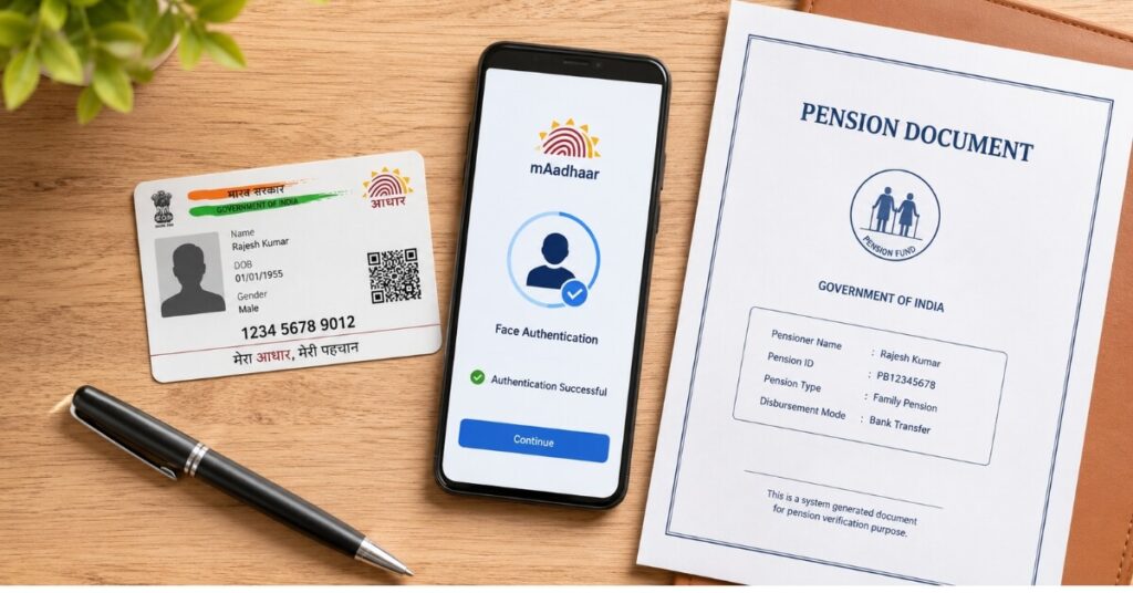 Documents checklist for EPFO life certificate for pensioners online
