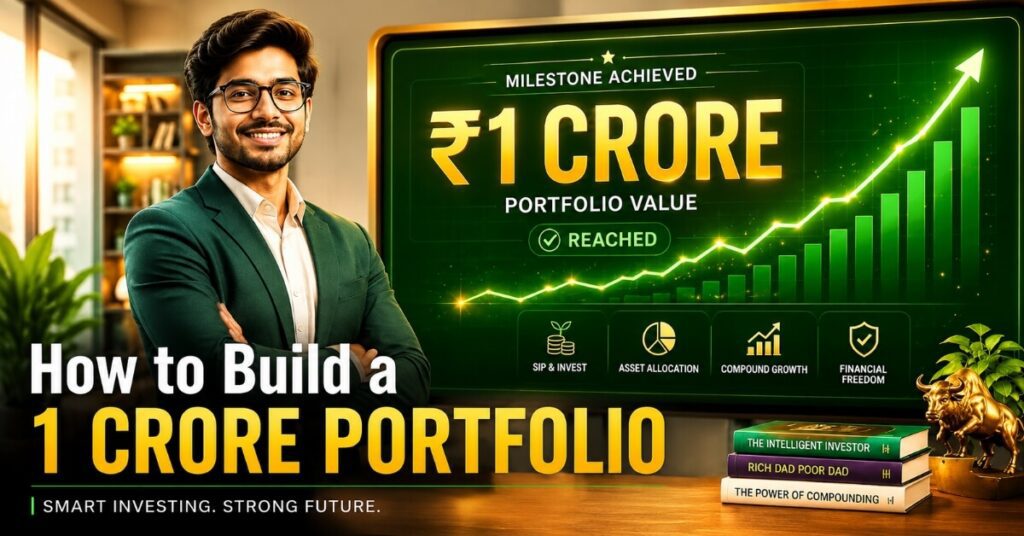 How to build a 1 crore portfolio – step by step guide for beginners