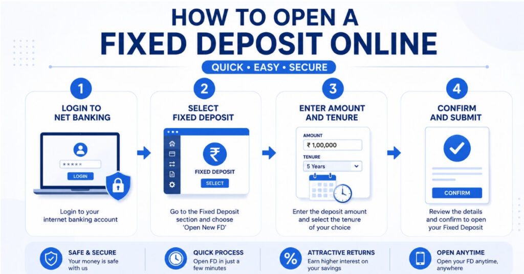 How to open SBI FD online for senior citizens step by step