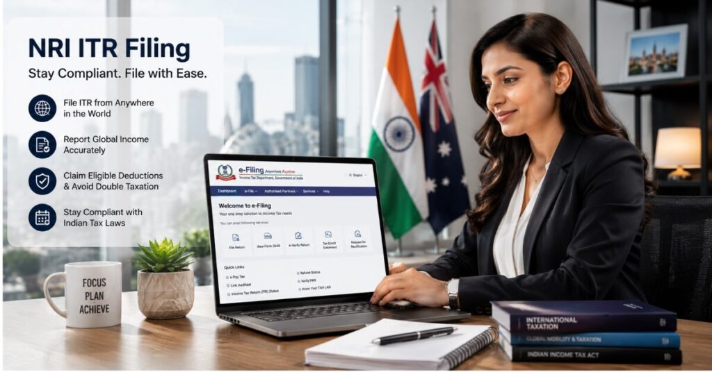 NRI ITR filing online 2026 guide for US UK Canada