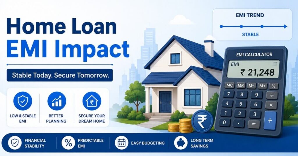 RBI Repo Rate 2026 impact on home loan EMI