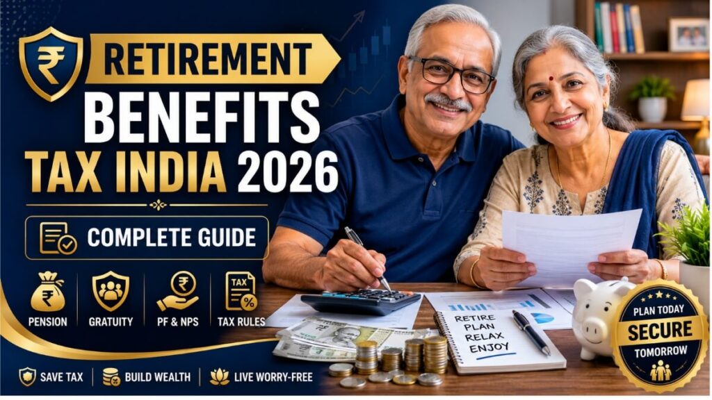 retirement benefits tax India 2026 complete guide gratuity EPF NPS pension