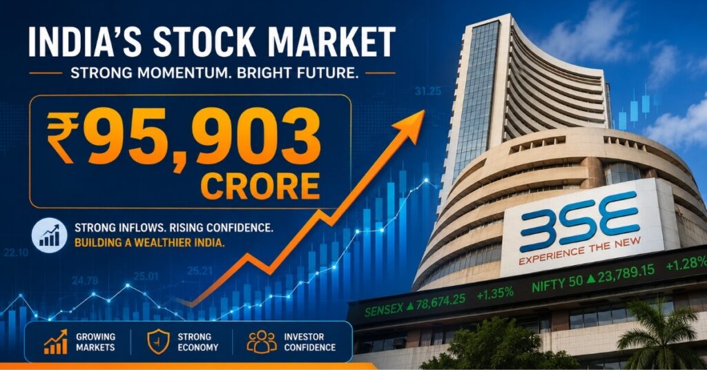 Vanguard India stocks 2026 portfolio worth ₹95,903 crore
