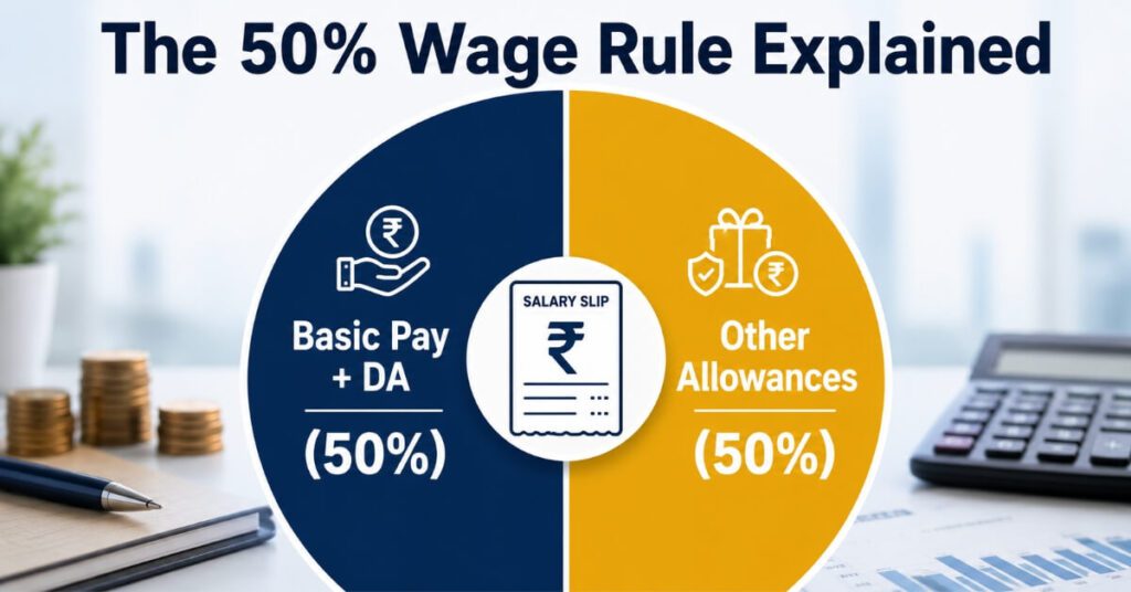 50 percent wage rule impact on take home salary under labour code