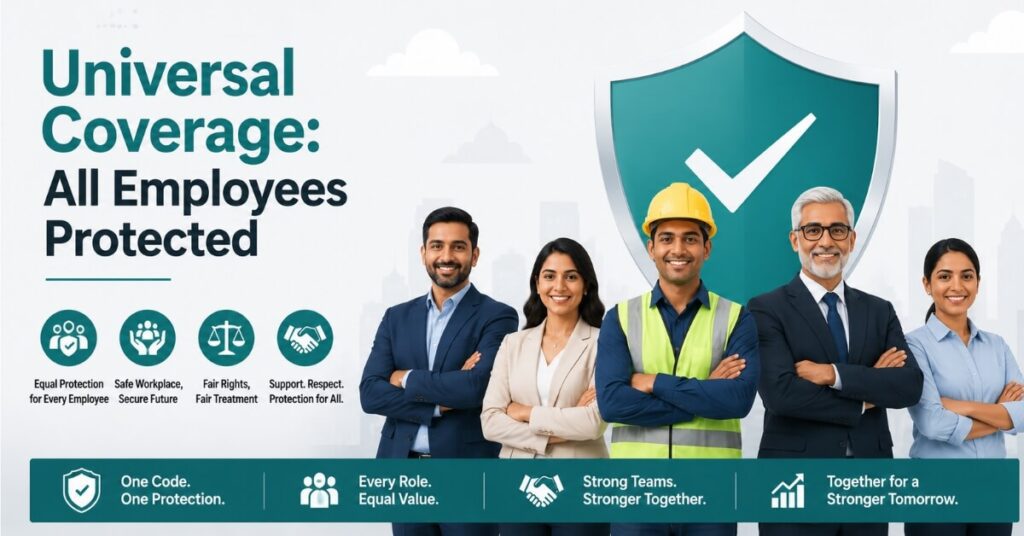 Universal coverage of new labour code removing wage ceiling limit