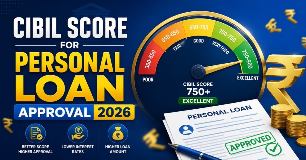 CIBIL score for personal loan approval guide 2026
