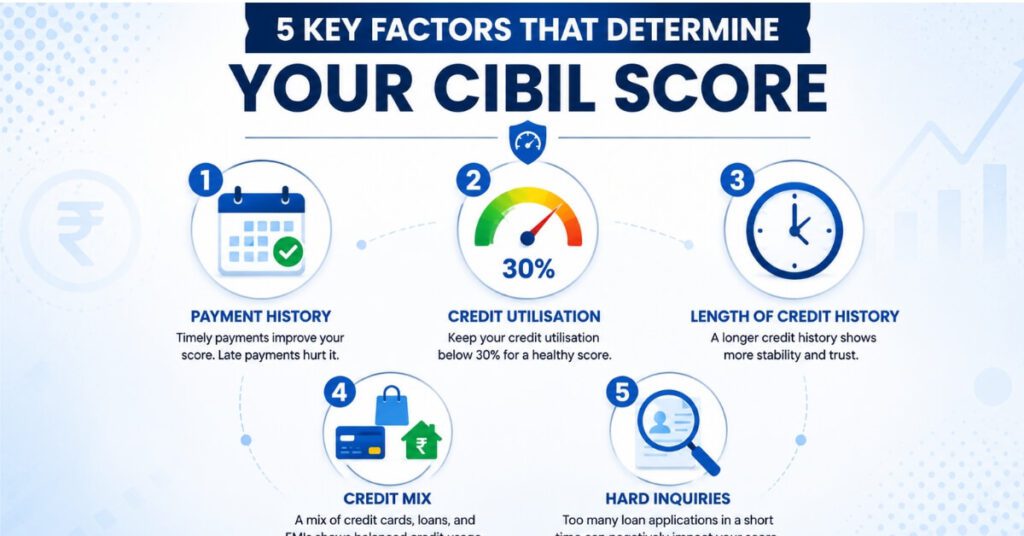 Factors affecting cibil score for personal loan approval