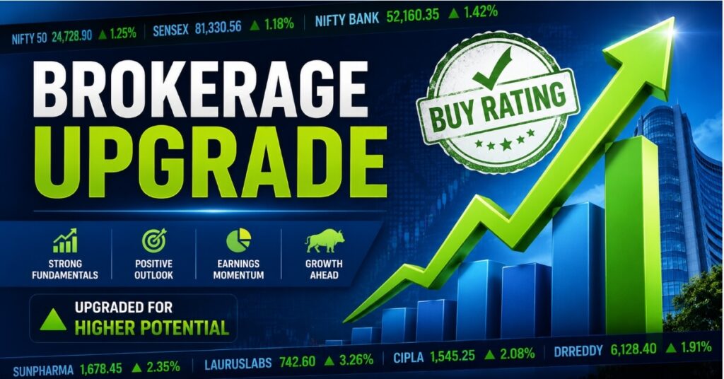Brokerage upgrade rating for Laurus Labs stock