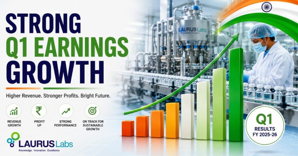 Laurus Labs pharmaceutical company growth and earnings