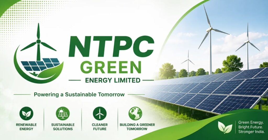 NTPC Green Energy Limited logo and branding