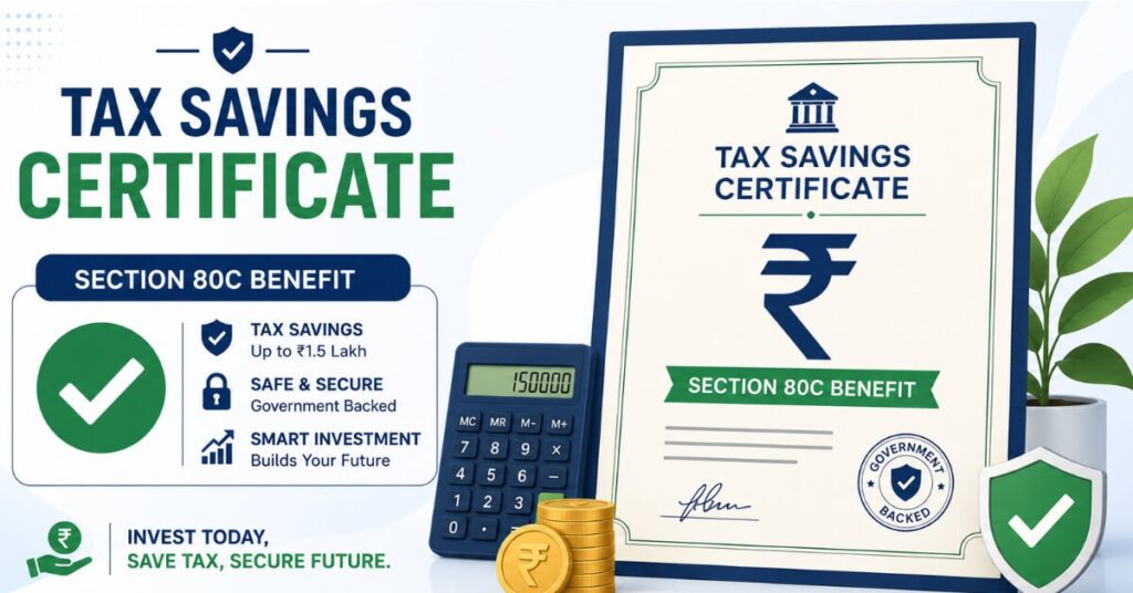 Post Office Time Deposit Scheme Section 80C tax benefit