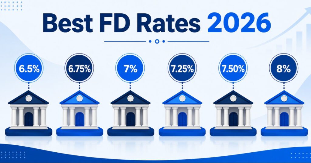 Bank-wise Tax Saving FD Interest Rate 2026 comparison chart