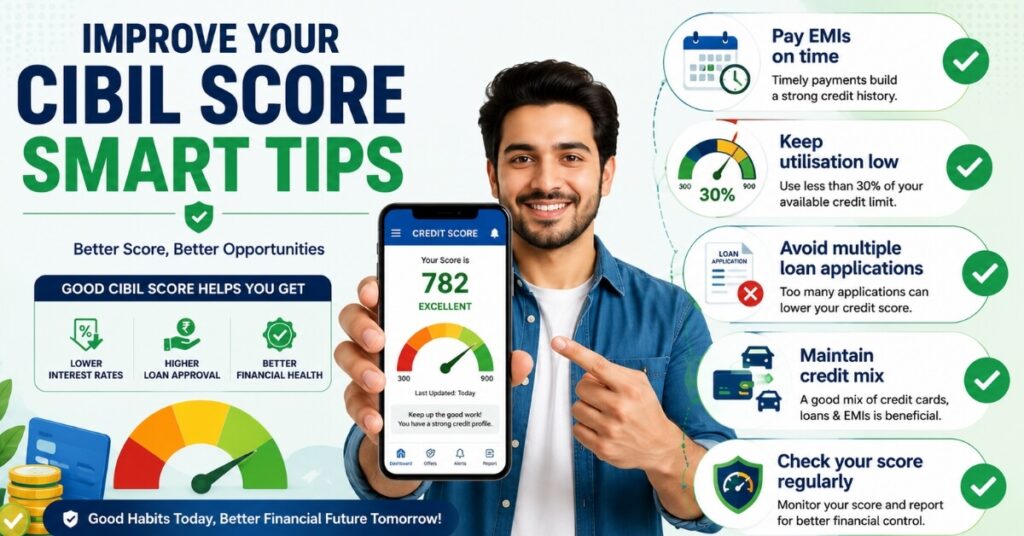 Tips to improve cibil score for personal loan approval