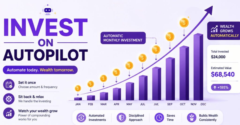 Automate investments with a systematic investment plan