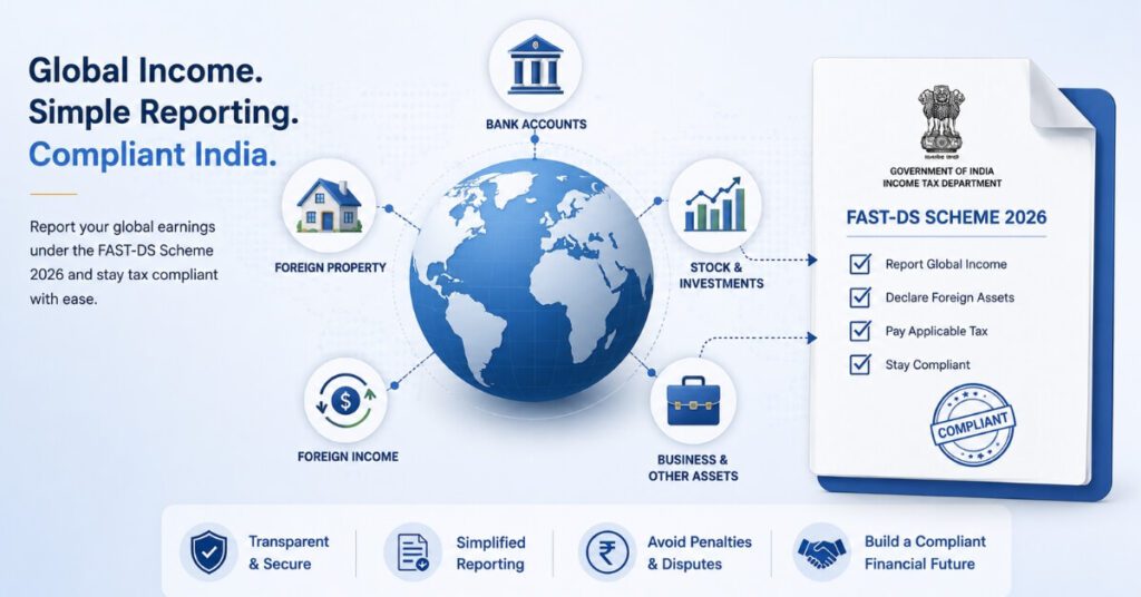 Foreign assets disclosure under CBDT FAST-DS Scheme 2026