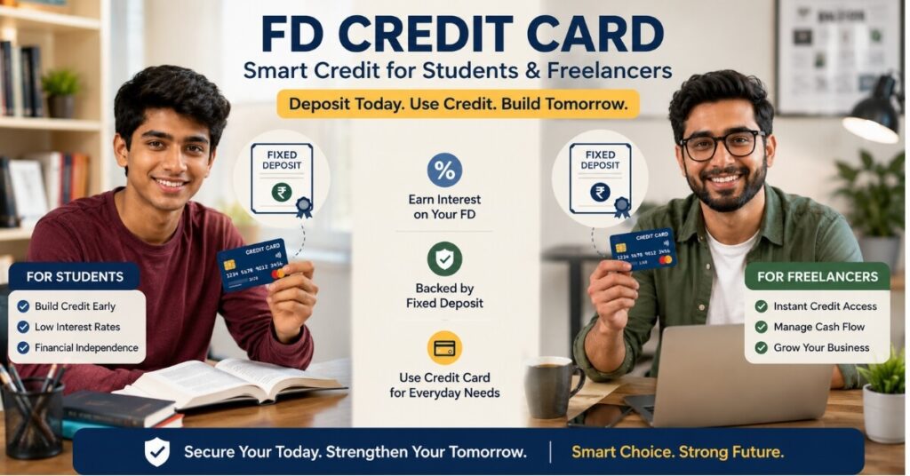 Eligibility criteria for FD Credit Card Without CIBIL Score