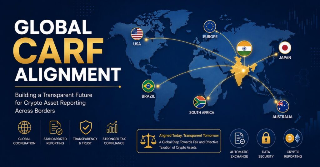 CBDT Crypto Guidance alignment with global CARF OECD standards