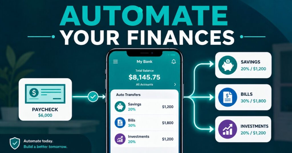 How to automate your finances step by step guide