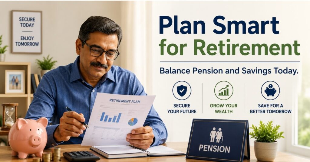 Is pension better than savings for retirement planning