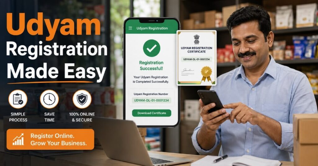 Udyam Registration Portal under MSME Amendment Bill 2026