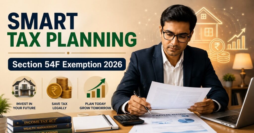Financial planning with Section 54F Exemption 2026