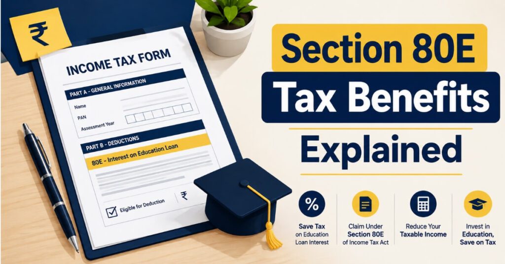 Student Loan Repayment Plan Guide Section 80E tax benefits